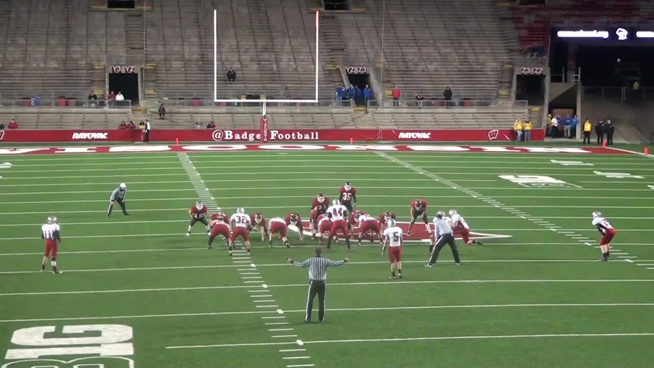 Somerset High School vs. Big Foot High School Jared Buchanan highlights