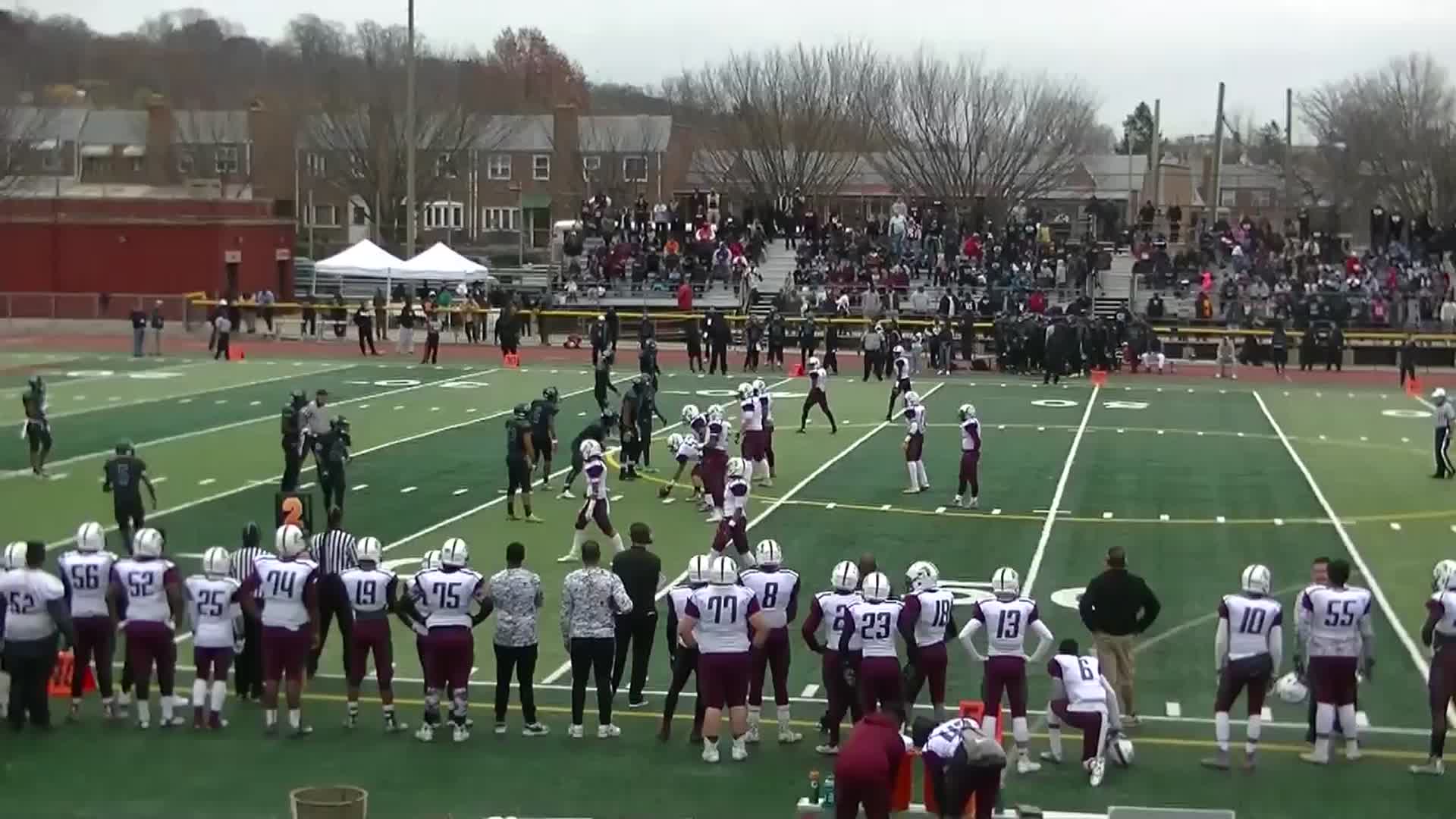 Grand Street Campus HS Football Video "Grand Street Campus football
