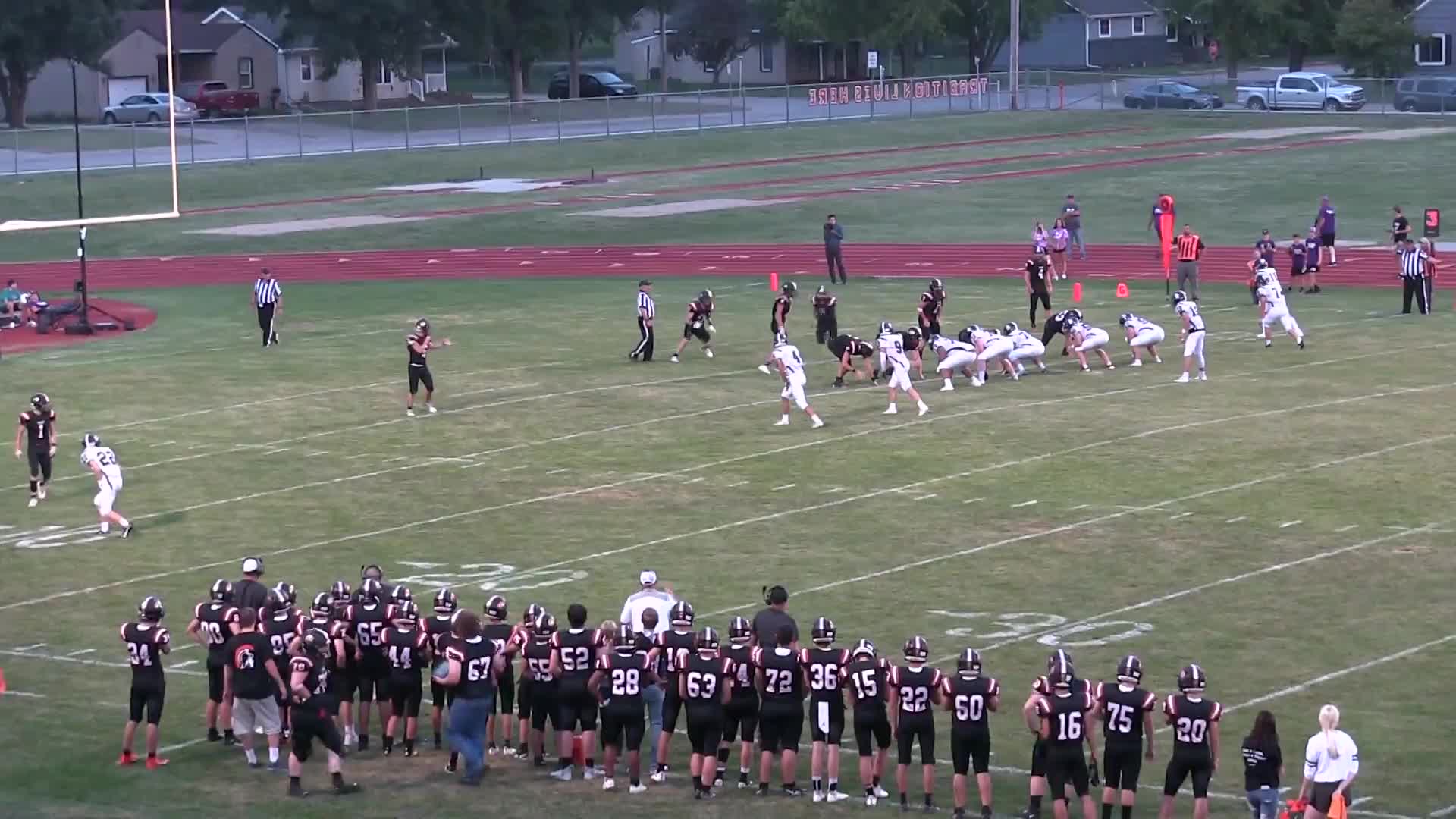 10 yard receiving TD Chase Poague highlights Hudl