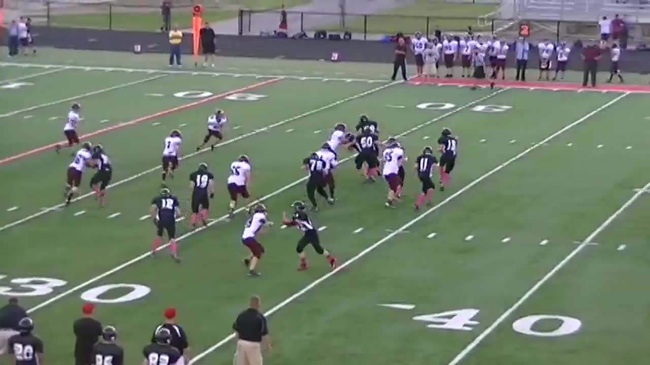 vs. Pike Central 8th Grade Jayce Harter highlights Hudl