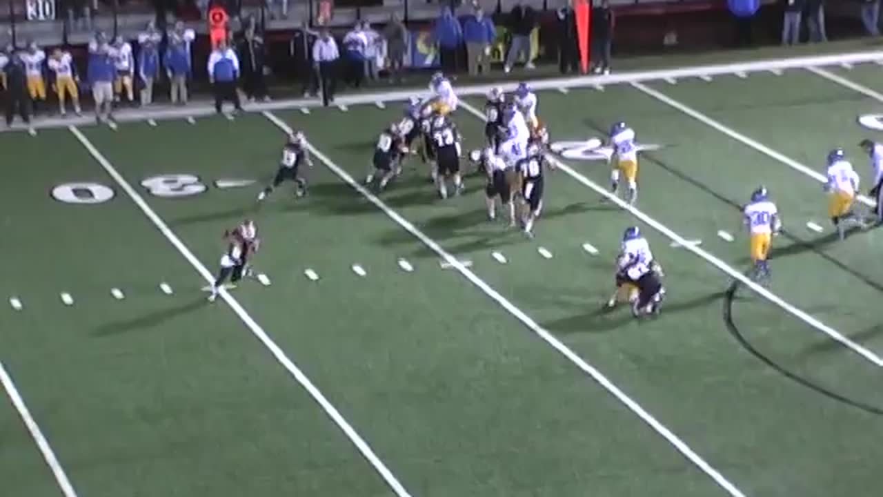 vs. Steubenville High - Couger Clarke highlights