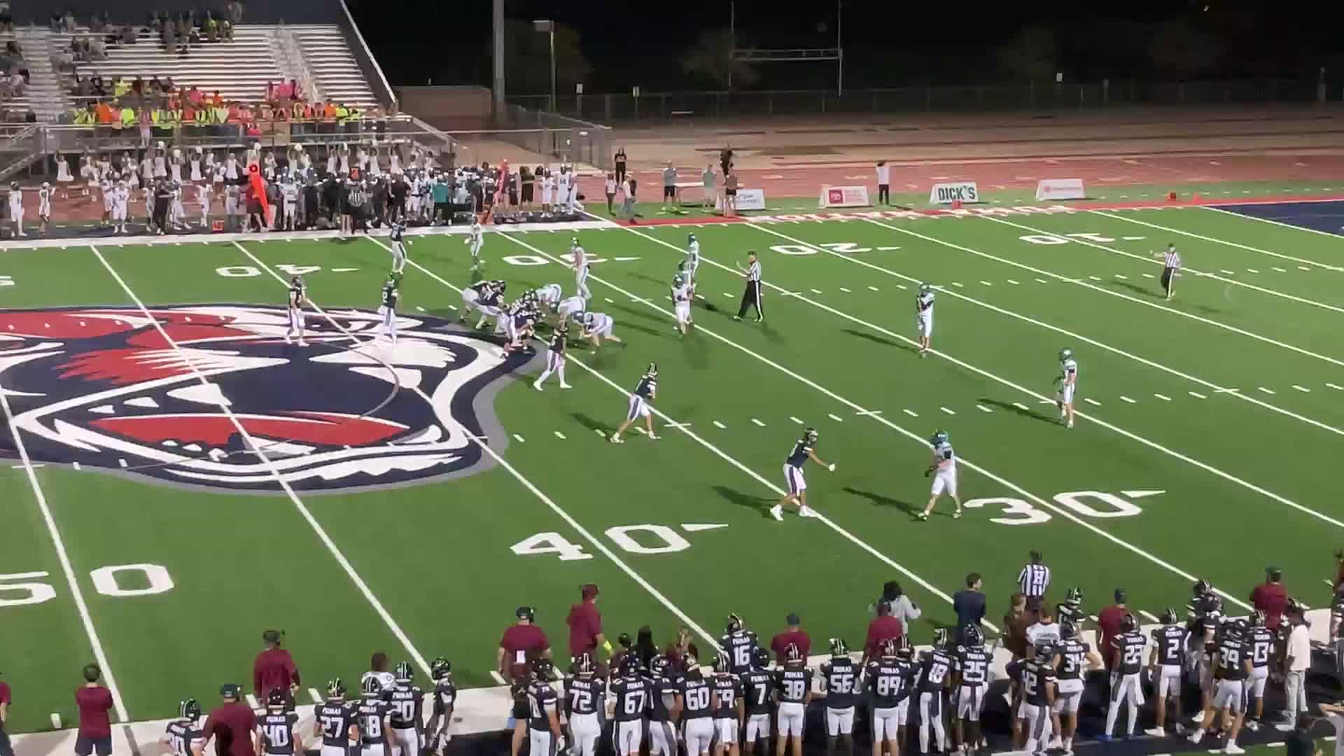 JJ Erby-Bell against Perry 