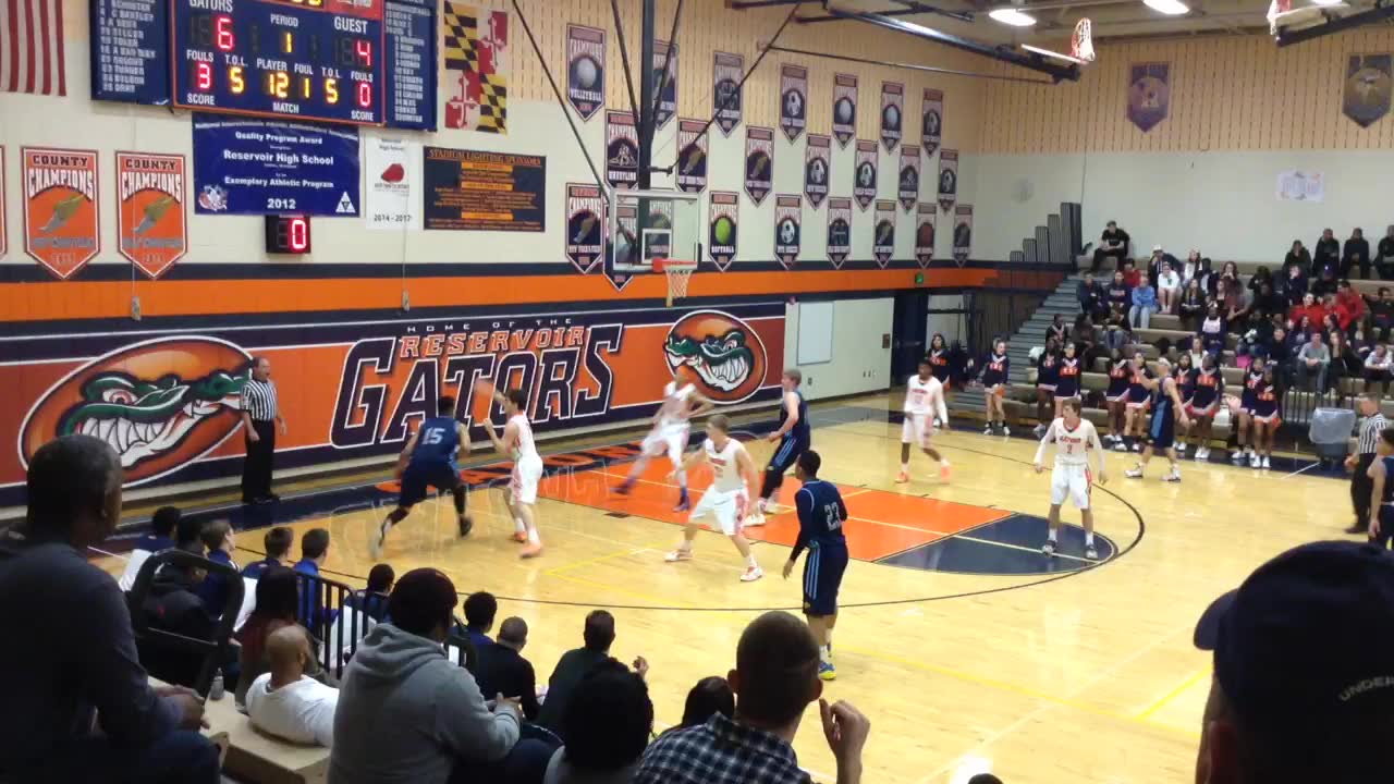 Reservoir High School Varsity Basketball Charlie Thomas IV