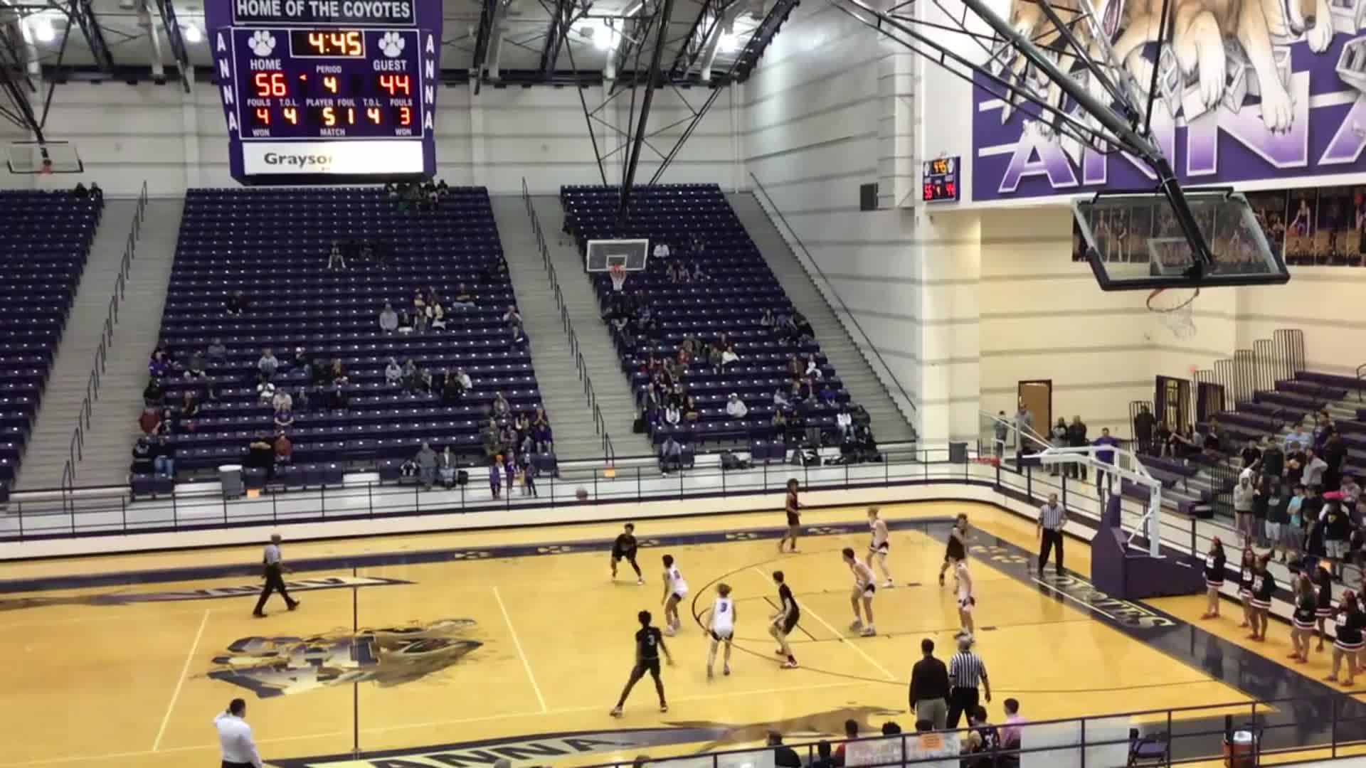 Gainesville HS Basketball Video "Gainesville basketball highlights Anna
