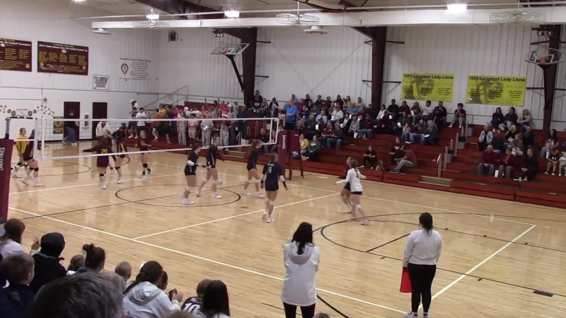 Langford High School Abby Kjenstad highlights Hudl