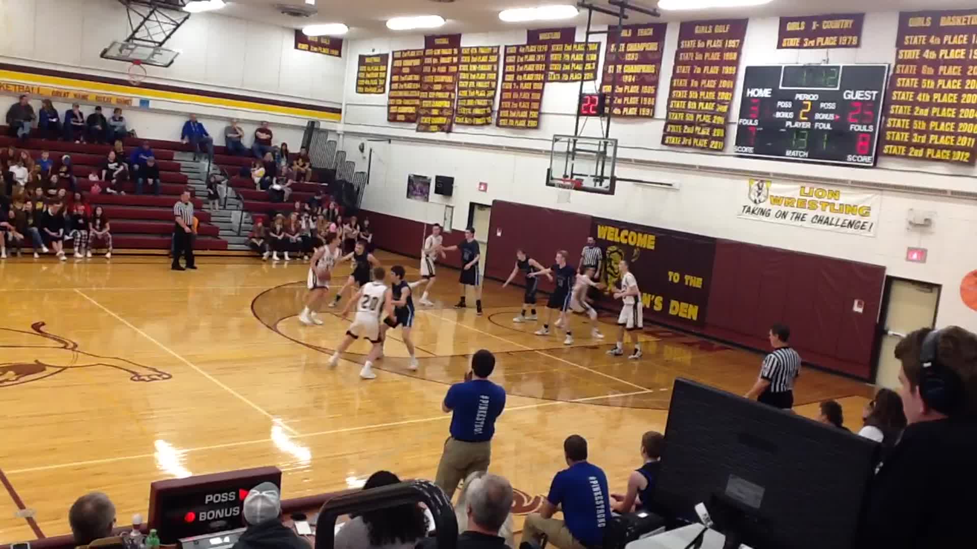 Lucas Schumacher's (Linton, ND) video "Lucas Schumacher's highlights Glen Ullin/Hebron High