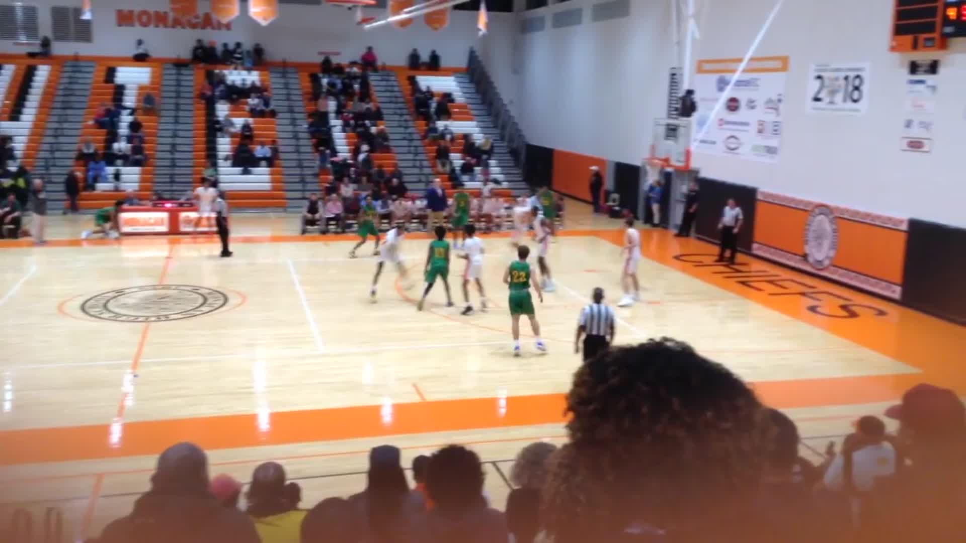 Monacan HS Basketball Video "Monacan basketball highlights Clover Hill