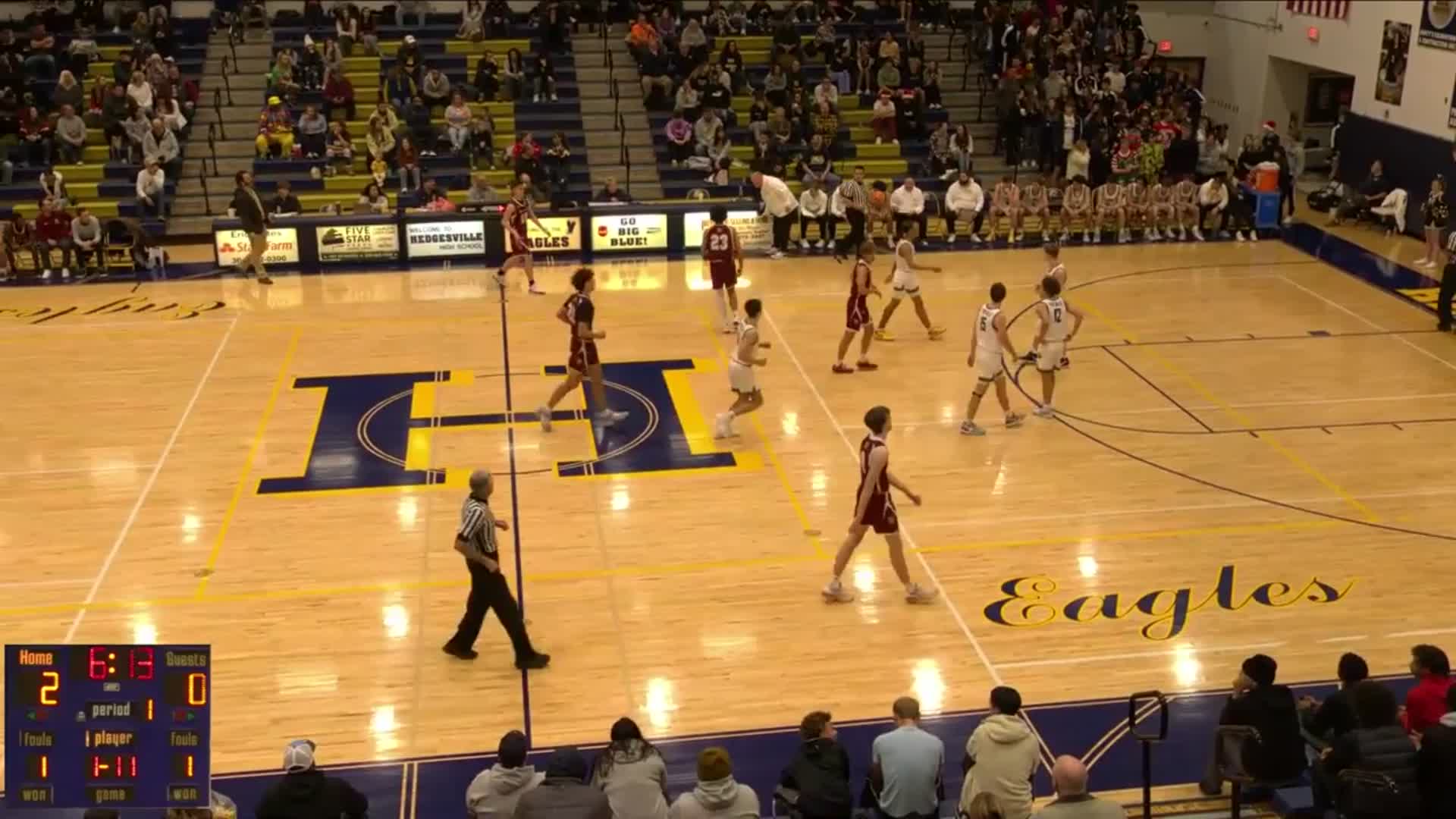 Hedgesville High School St. James highlights Hudl