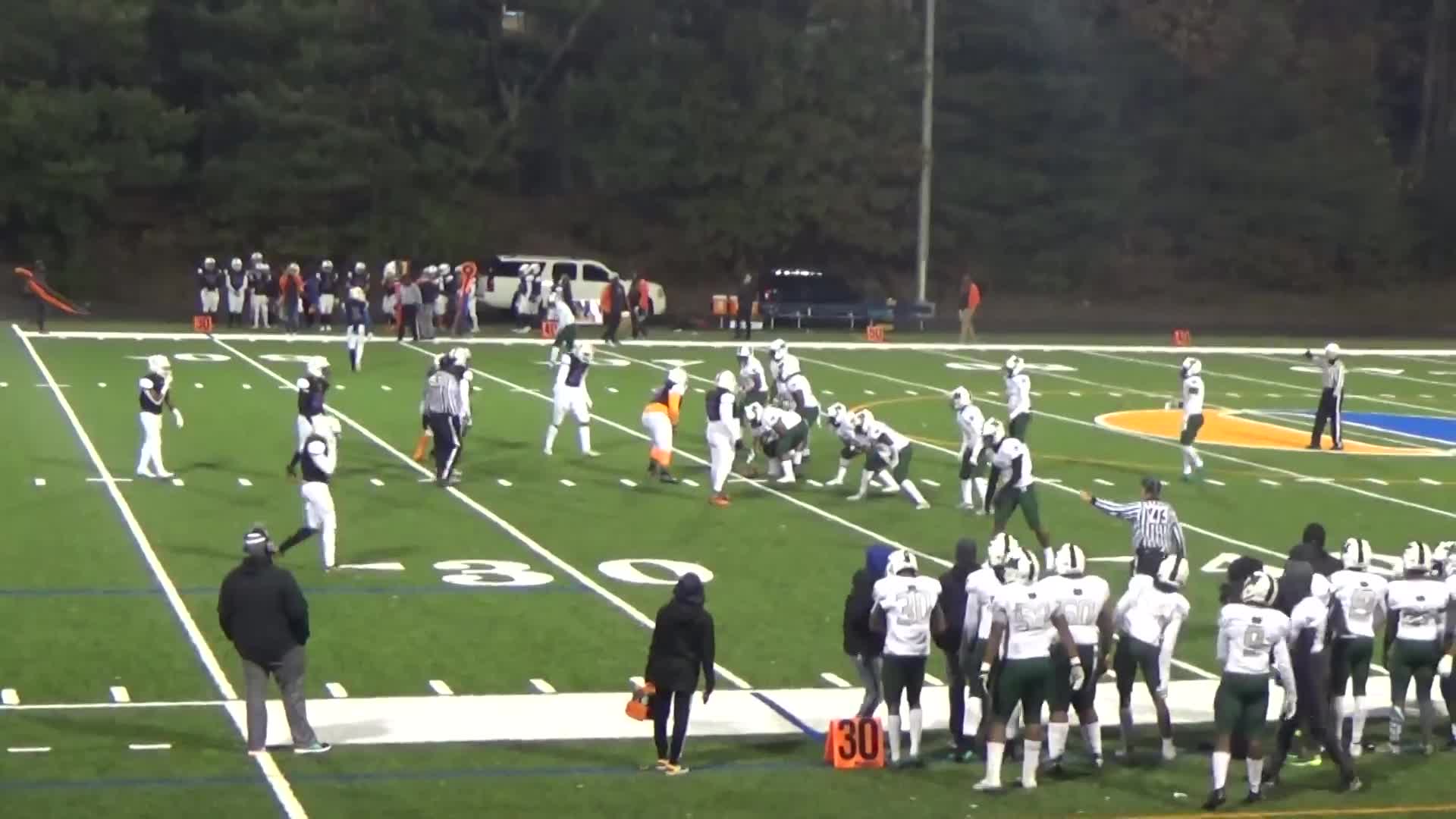 Overlea HS Football Video "Overlea football highlights Milford Mill