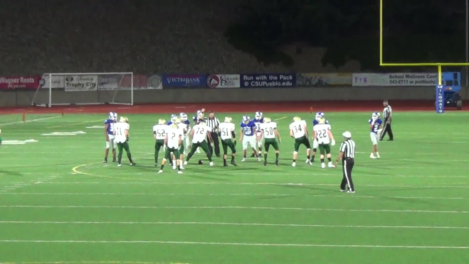 Pueblo Central HS Football Video "Pueblo Central football highlights