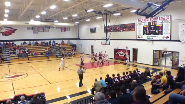 Boys Varsity Basketball Southern Boone High School Ashland