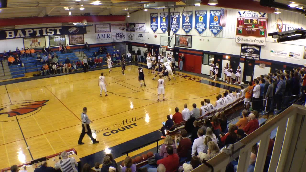 Subiaco Academy High School Varsity Basketball Brandon Vanover