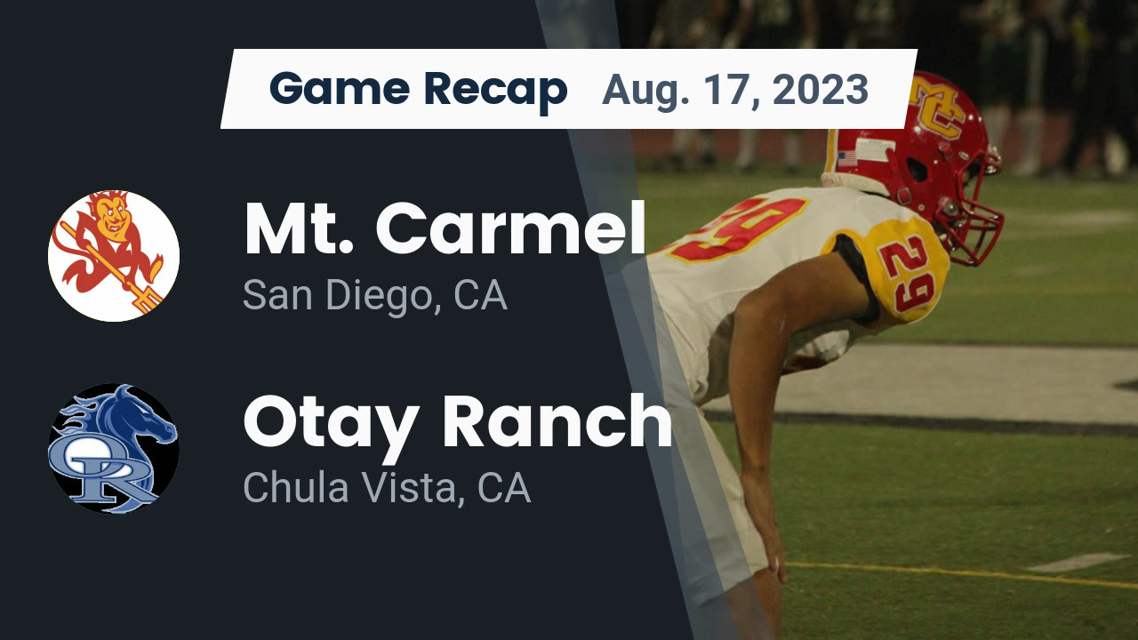 Mt. Carmel (San Diego, CA) High School Sports Football, Basketball