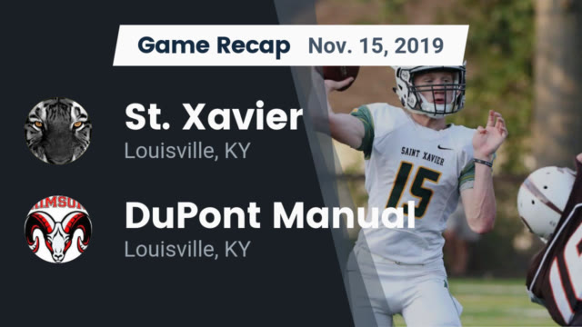 Boys Varsity Football St Xavier High School Louisville