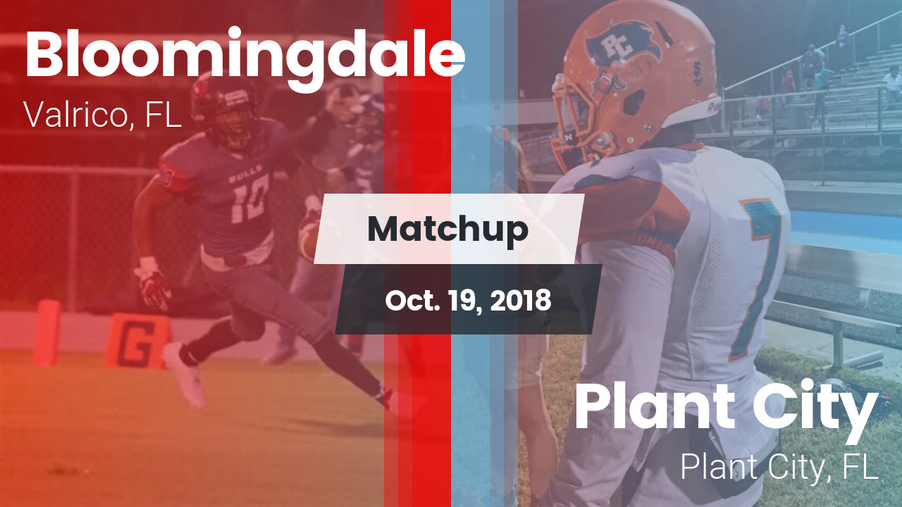 Bloomingdale Hs Football Video Matchup Bloomingdale High Vs