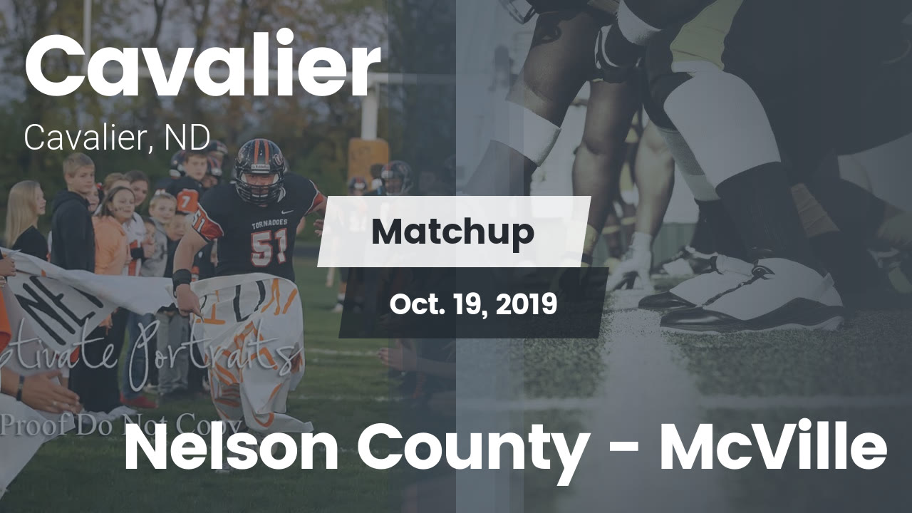 Matchup Cavalier vs. Nelson County McVille 2019 Cavalier High