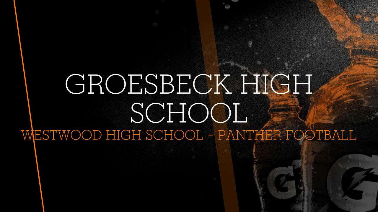 Groesbeck High School Westwood High School highlights Hudl