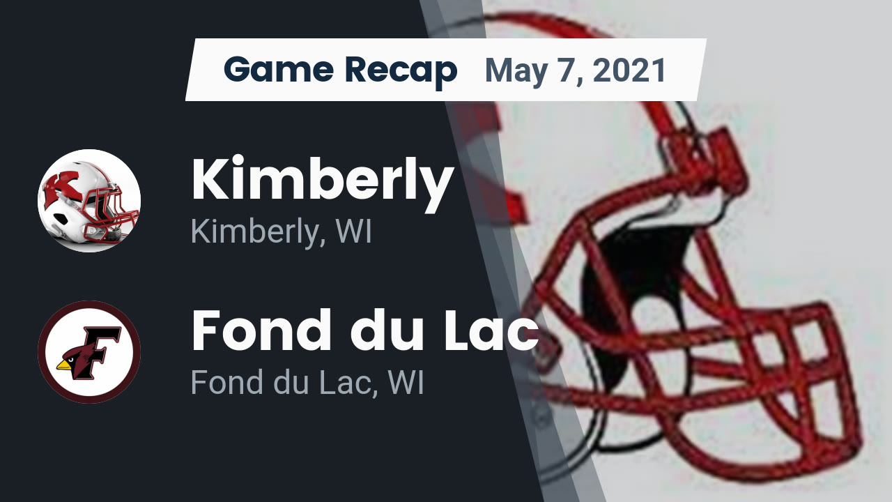 Kimberly HS Football Video "Recap: Kimberly vs. Fond du Lac 2021 Kimberly HS Football Video "Recap: Kimberly vs. Fond du Lac 2021