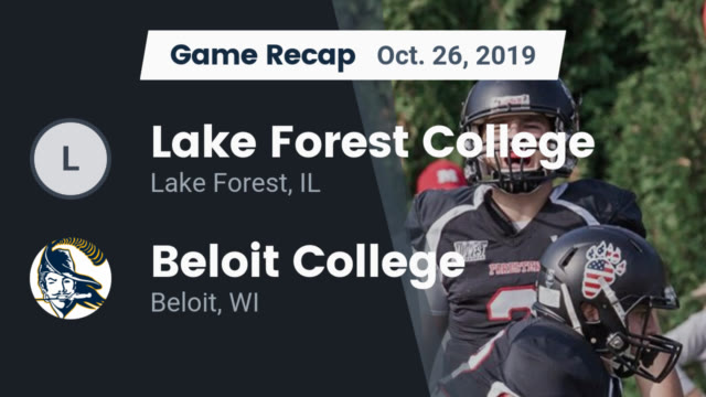 Mens Varsity Football Lake Forest College Lake Forest