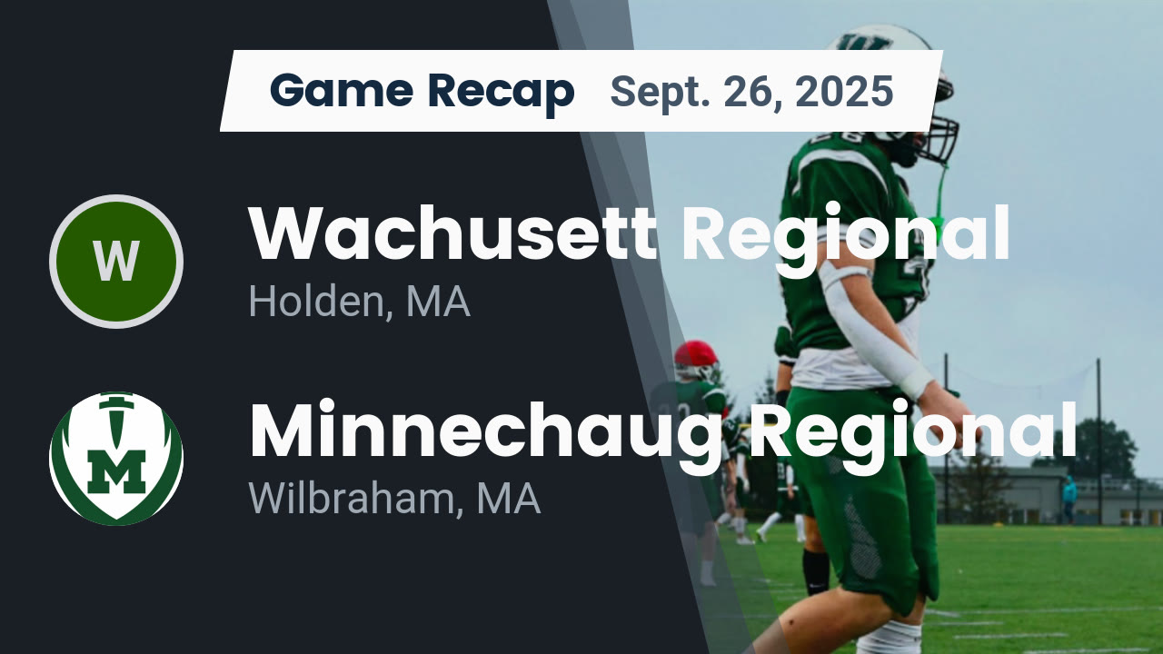 Recap: Wachusett Regional  vs. Minnechaug Regional  2025
