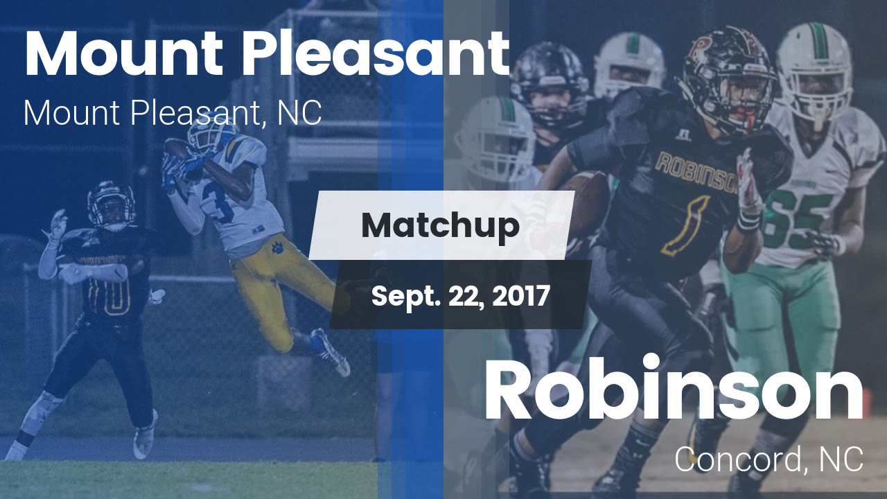 Mount Pleasant Hs Football Video Matchup Mount Pleasant High Vs