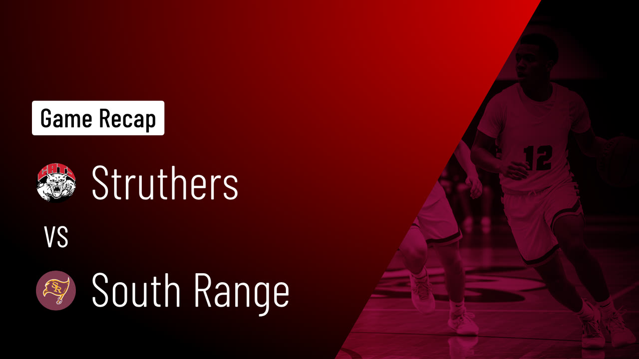 Struthers vs South Range • Game Recap • Jan 9, 2026 - Struthers ...