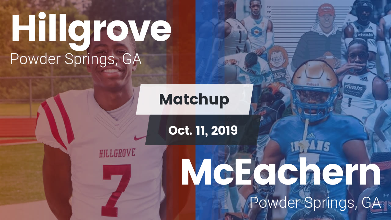 Hillgrove HS Football Video "Matchup Hillgrove High vs. McEachern 2019