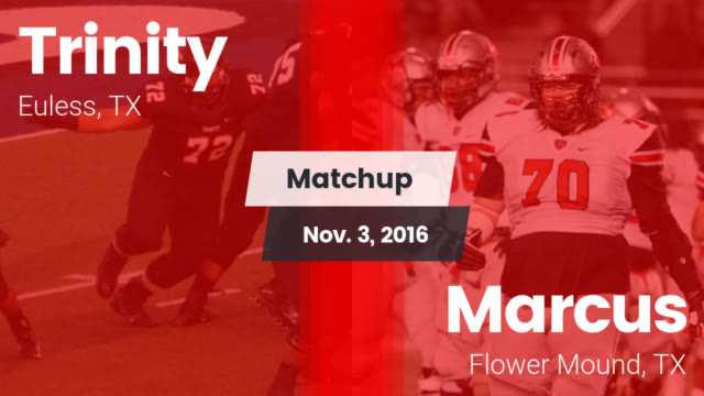 Varsity Football Trinity High School Euless Texas Football