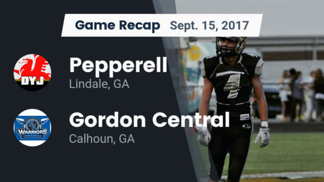Varsity Football Pepperell High School Lindale Georgia