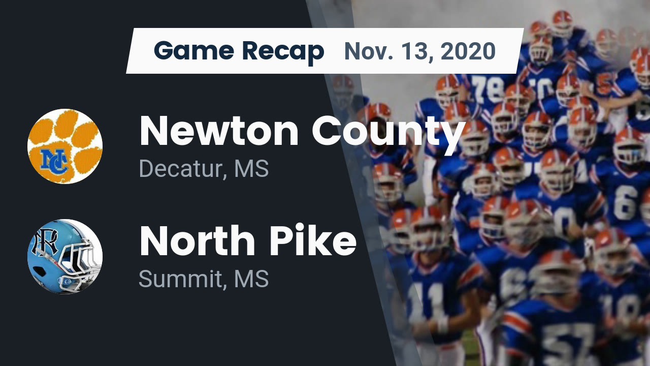 Newton County HS Football Video "Recap: Newton County vs. North Pike Newton County HS Football Video "Recap: Newton County vs. North Pike