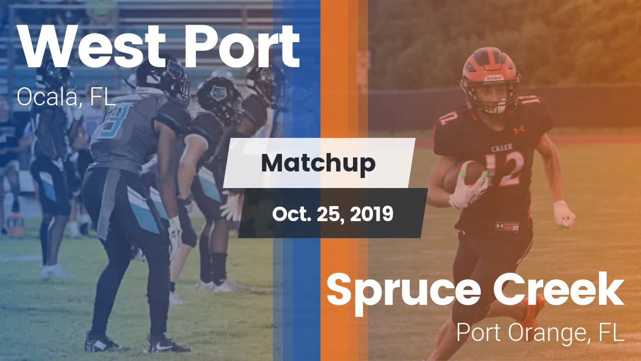West Port Hs Football Video Matchup West Port High Vs Spruce