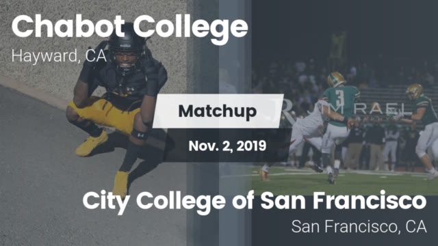 Mens Varsity Football Chabot College Hayward California