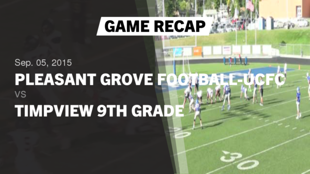 9a Pg Evans Pleasant Grove Football Ucfc Pleasant Grove Utah