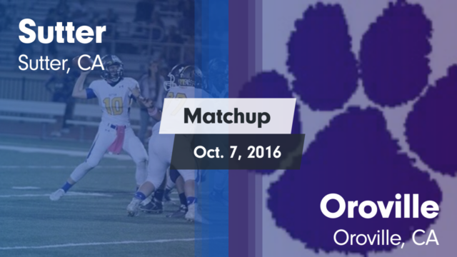 Boys Varsity Football Sutter High School Sutter California