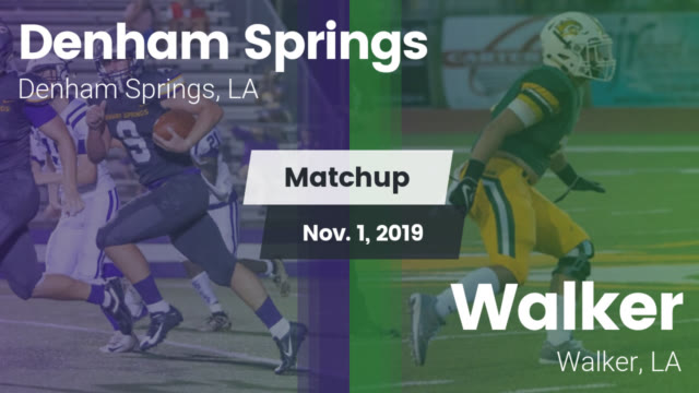 Boys Varsity Football Denham Springs High School Denham