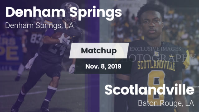 Boys Varsity Football Denham Springs High School Denham