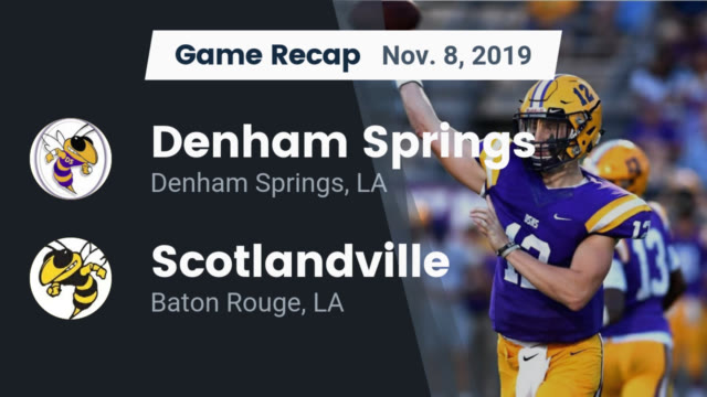 Boys Varsity Football Denham Springs High School Denham