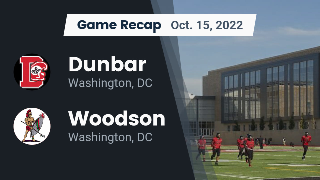 Dunbar (Washington, DC) High School Sports Football, Basketball