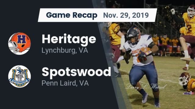 Pioneer Football Heritage High School Lynchburg Virginia