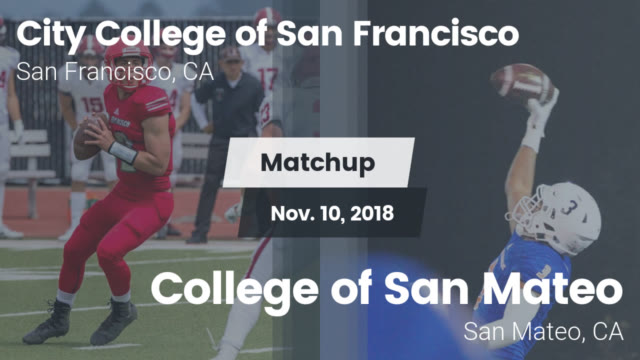 Ccsf Rams Football City College Of San Francisco San Francisco