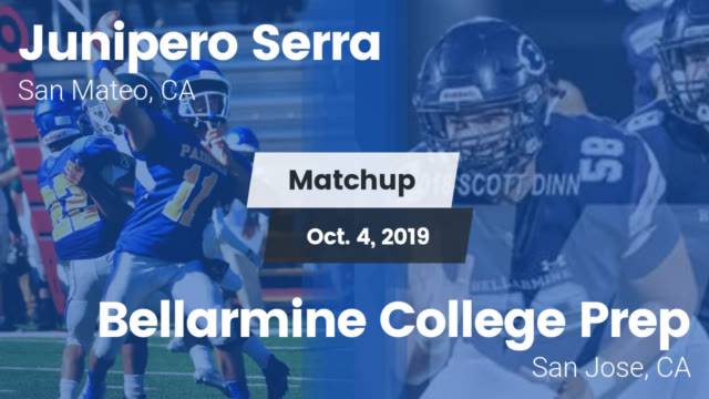 Padres Football Varsity Junipero Serra High School San Mateo