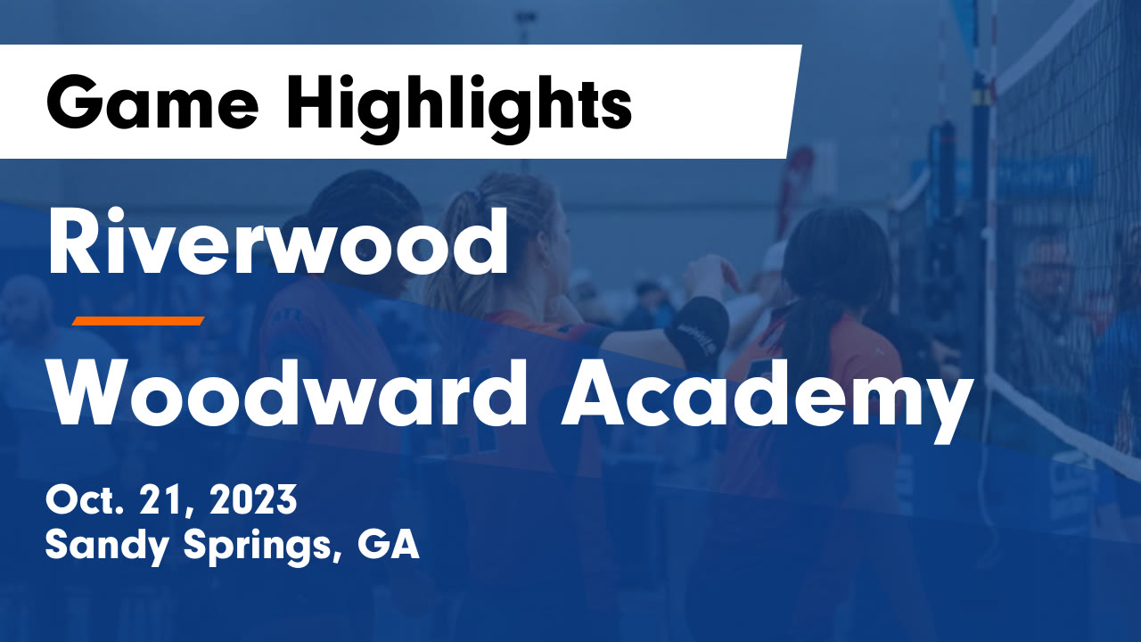Riverwood vs Woodward Academy Game Highlights Oct. 21, 2023