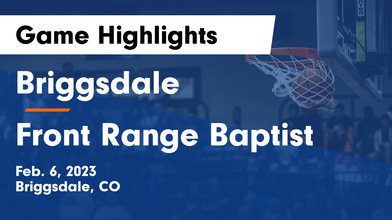 Briggsdale (CO) High School Sports Football, Basketball, Baseball