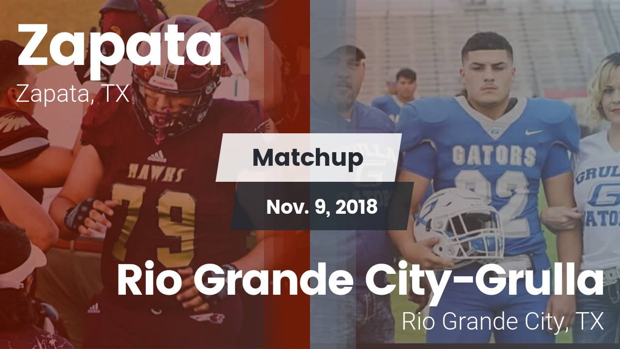 Zapata Hs Football Video Matchup Zapata Vs Rio Grande City
