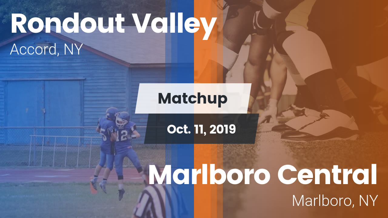 Rondout Valley HS Football Video "Matchup Rondout Valley vs. Marlboro Central 2019" MaxPreps
