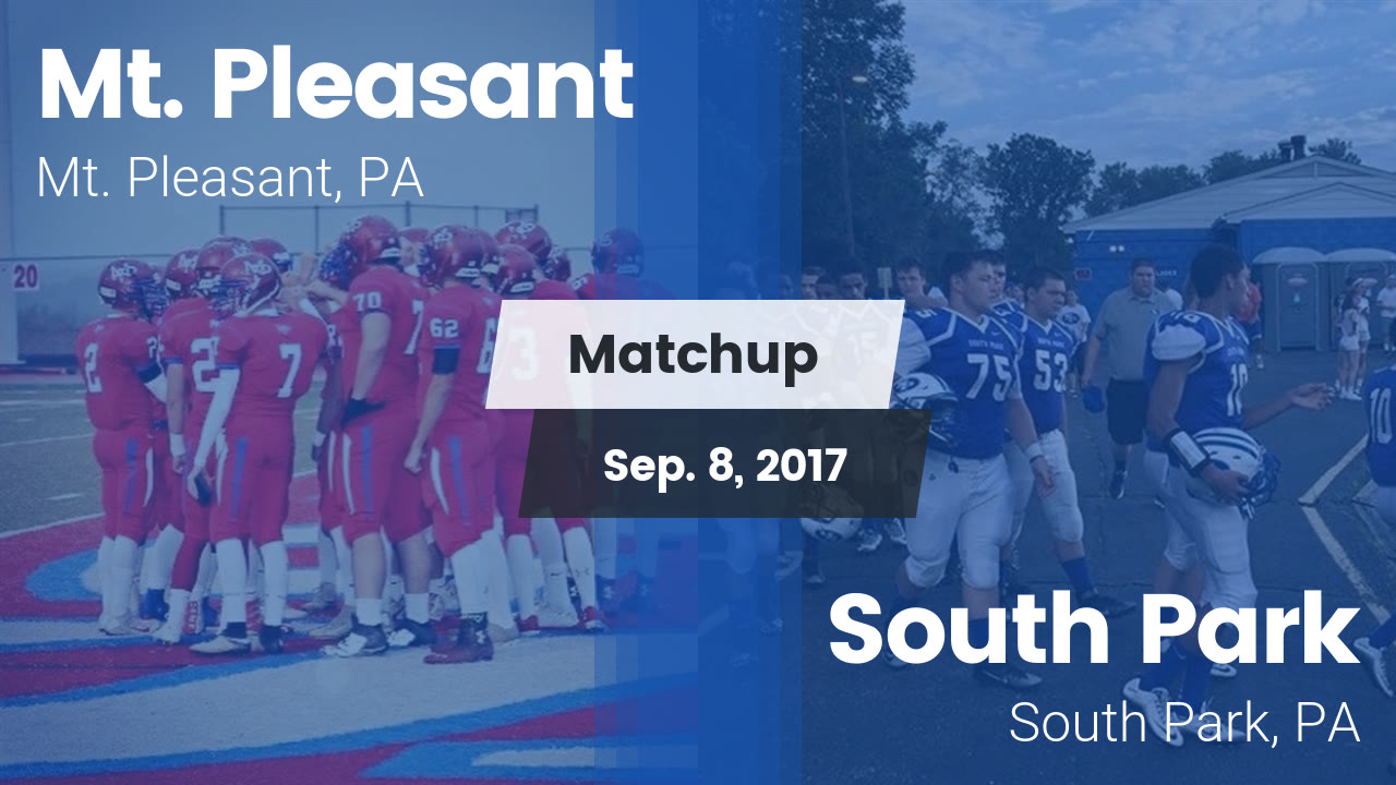 Mt Pleasant Hs Football Video Matchup Mt Pleasant Vs South