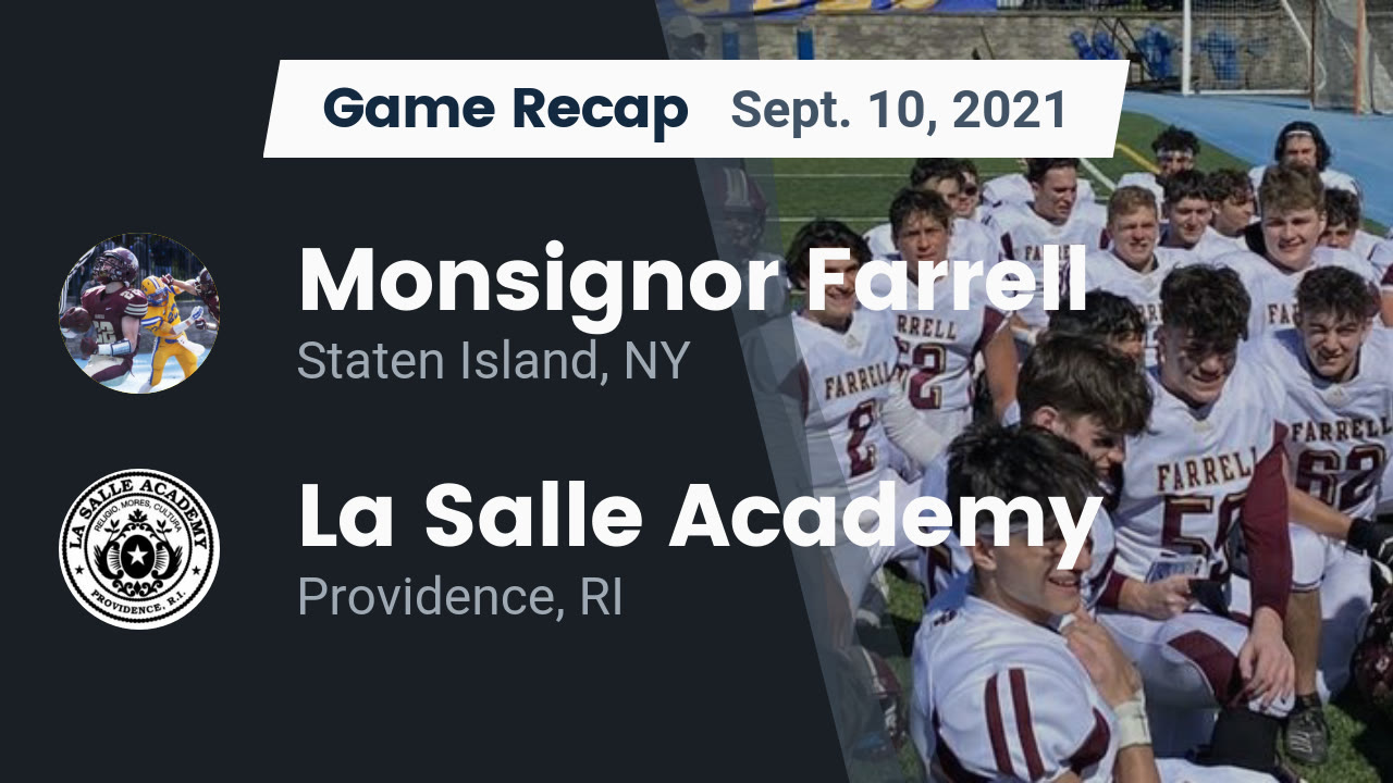 Monsignor Farrell HS Football Video "Recap Monsignor Monsignor Farrell HS Football Video "Recap Monsignor