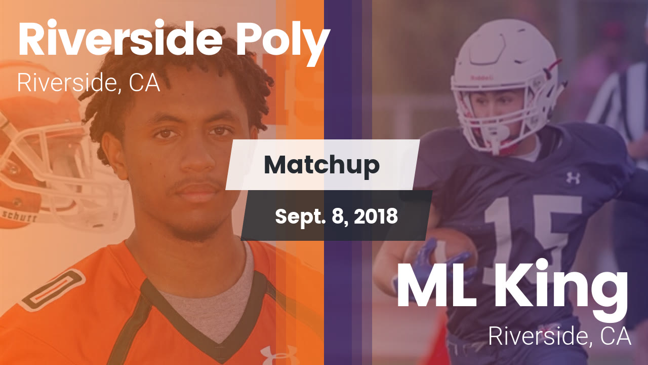 Poly Hs Football Video Matchup Poly Vs Ml King 2018 Maxpreps