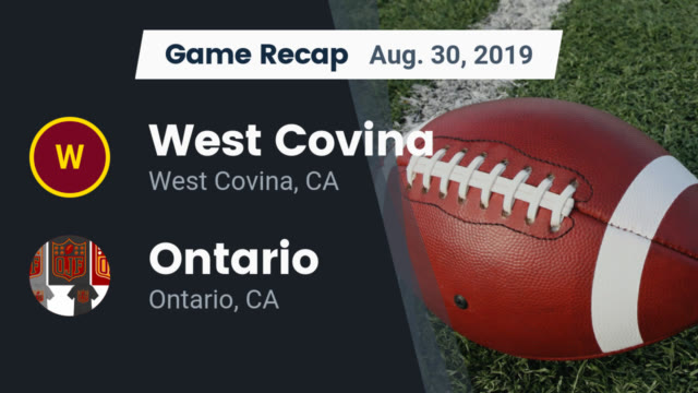 Boys Varsity Football West Covina High School West Covina