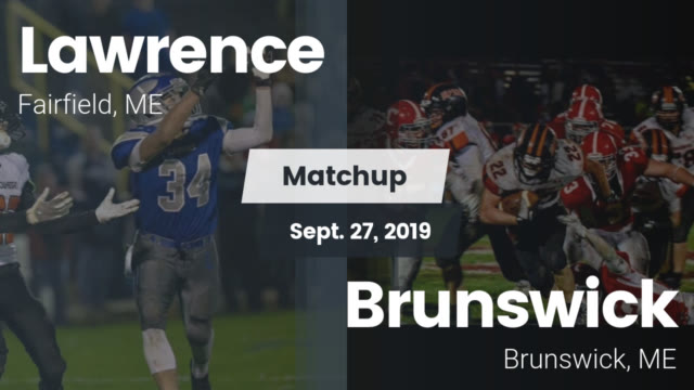 Boys Varsity Football Lawrence High School Fairfield Maine